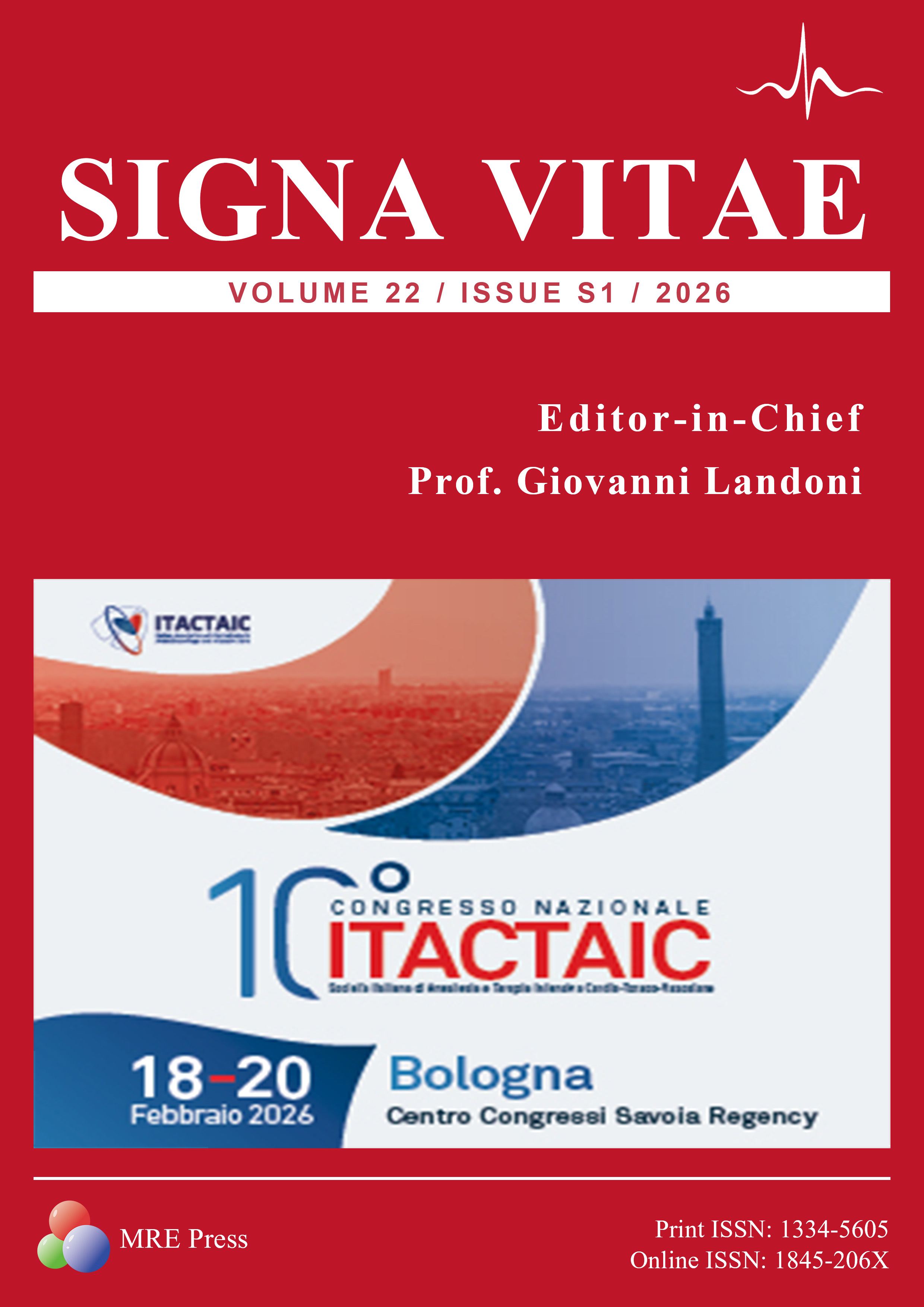 SIGNAVITAE Volume 22 Issue S1 cover